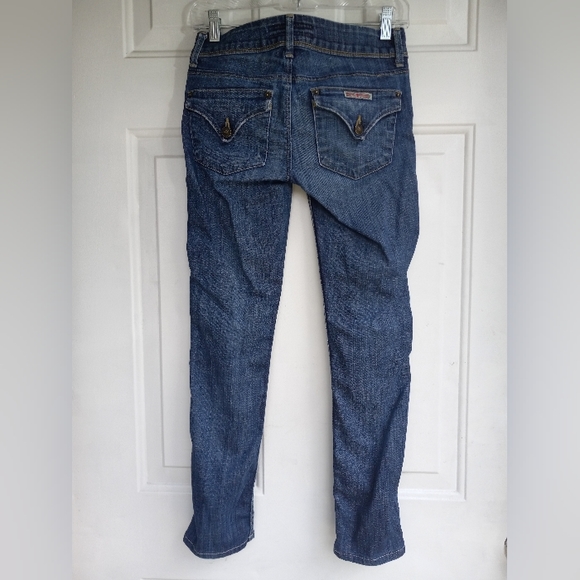 Hudson W422DHA Denim Low Rise Straight Skinny Med Wash Jeans Size 25 NWOT - Picture 8 of 12
